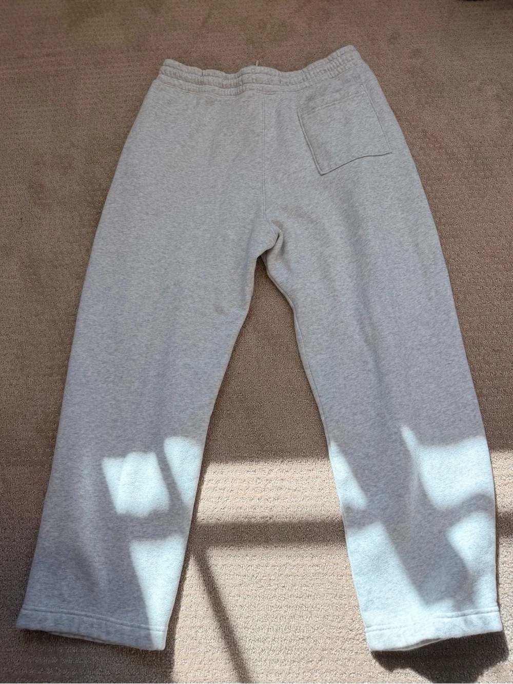 Hollister Light Gray Men's Jogger Sweatpants